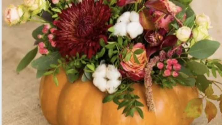 Pumpkin Bouquet @ Sandra’s house