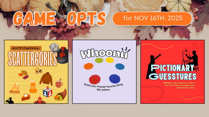 Game + Bible Discussion