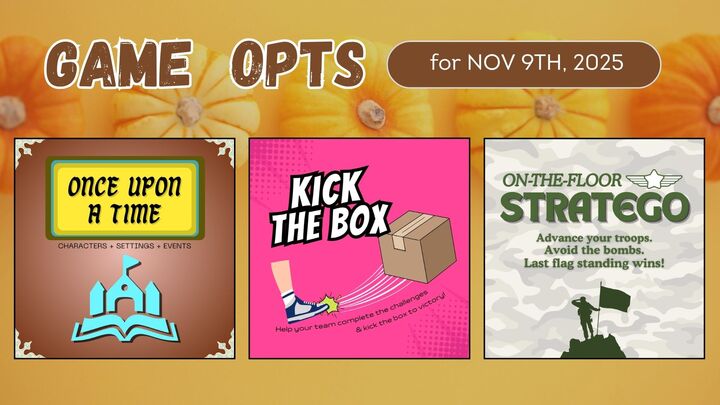 Game + Bible Discussion