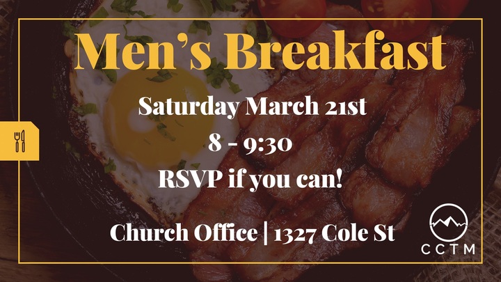 Men's Ministry: Men's Breakfast