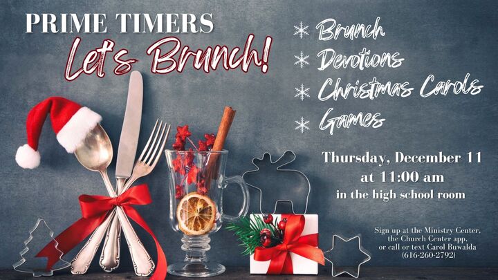 Prime Timers Christmas Brunch