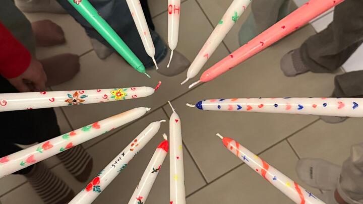 Candle Painting + Bible Study Night ✨