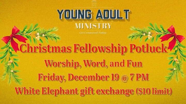 Young Adult Christmas Fellowship