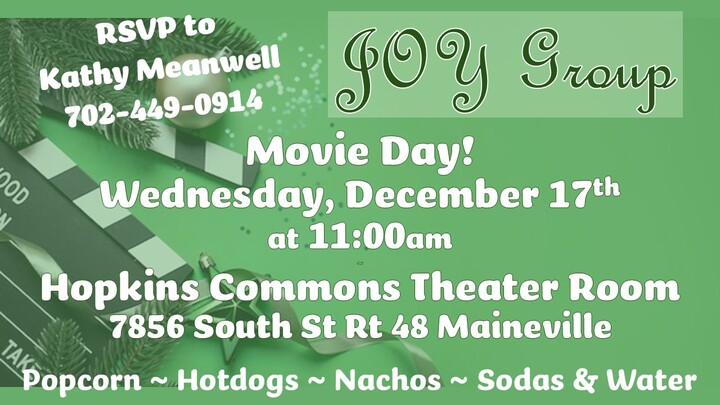 JOY Group Movie Day