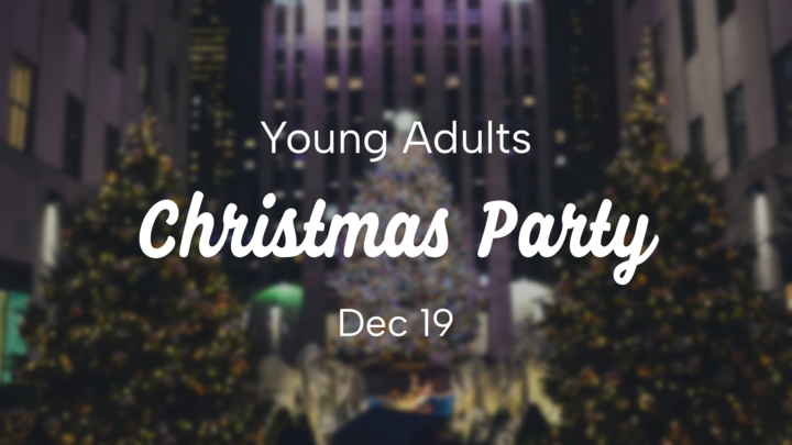 YA Christmas Party 