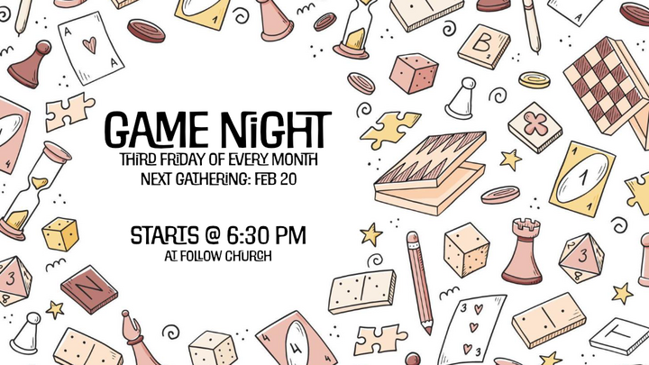 Game Nights!: Monthly Game Night logo