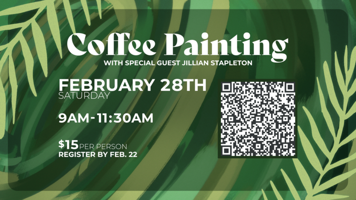 Women's Ministry: Coffee Painting Event | Psalm 90 | $15 - Registration Required logo