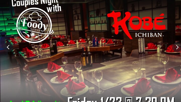 January Foody Event - KOBE Japanese Steakhouse