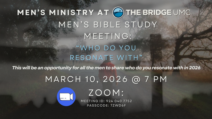 Bible Study: "Who Do You Resonate With"