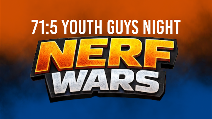 Guy's Night - Nerf Wars