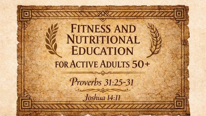 FITNESS AND NUTRITIONAL EDUCATION FOR ACTIVE ADULTS 50+ - Stevens Creek ...
