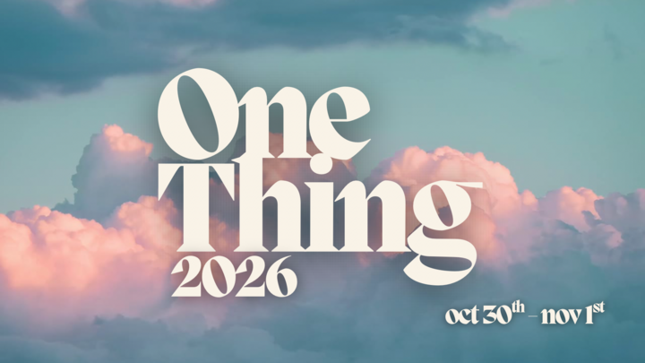 One Thing 2026