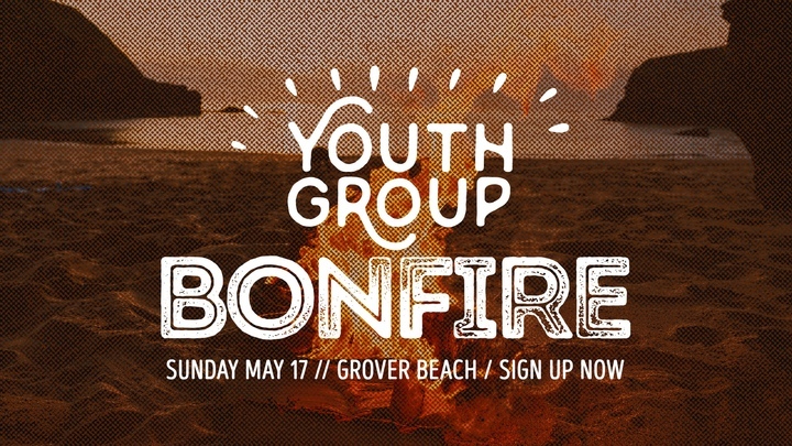 Youth Beach Bonfire