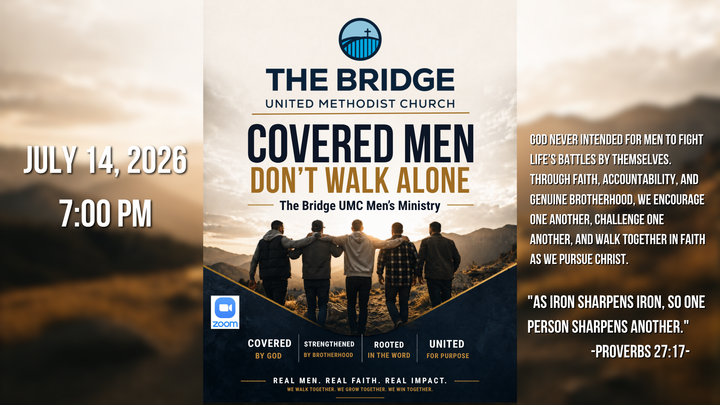 Men's Bible Study: Covered Men Don't Walk Alone