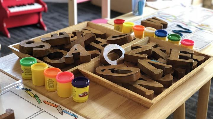 Logo for 3, 4, & 5 Year Olds + Kindergarten