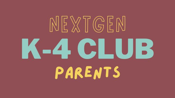 Logo for K-4 Club Parents