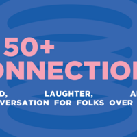 Logo for 50+ Connections Gathering