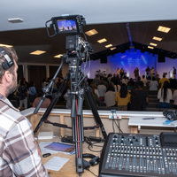 Logo for Media Production + Camera + On-line + Pro-Presenter Sound teams