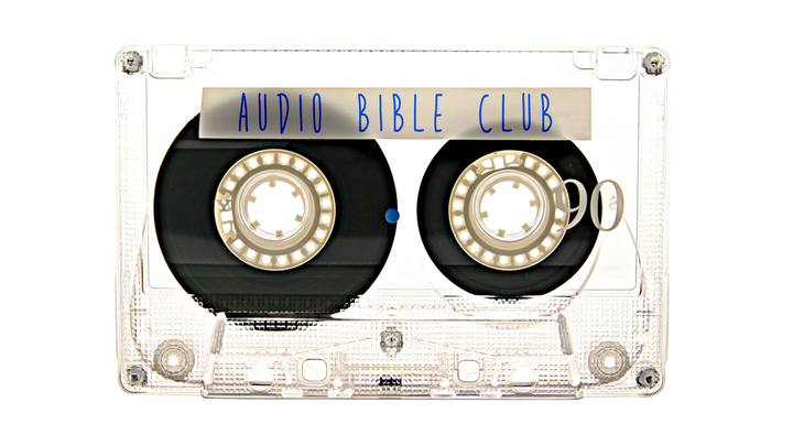Logo for Audio Bible & 'Just Show Up' Book Club