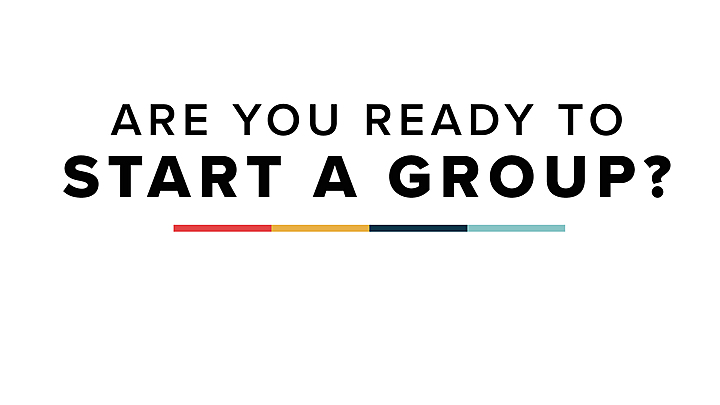 Logo for ARE YOU READY TO START A GROUP?
