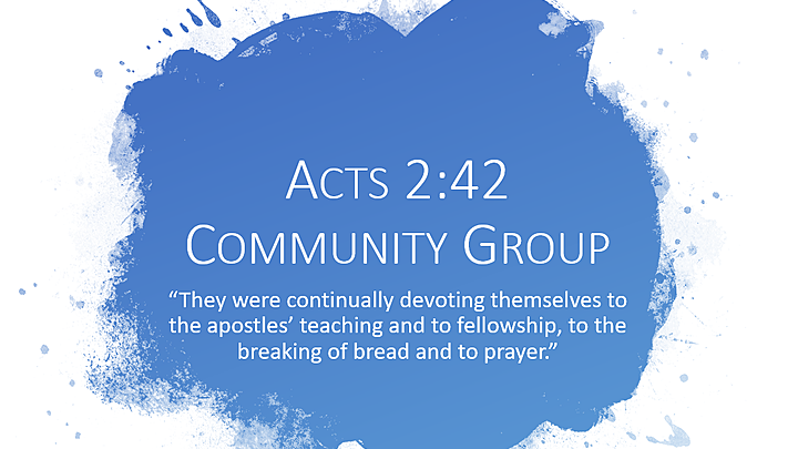 Logo for Stephenson (Acts 2:42) Community Group
