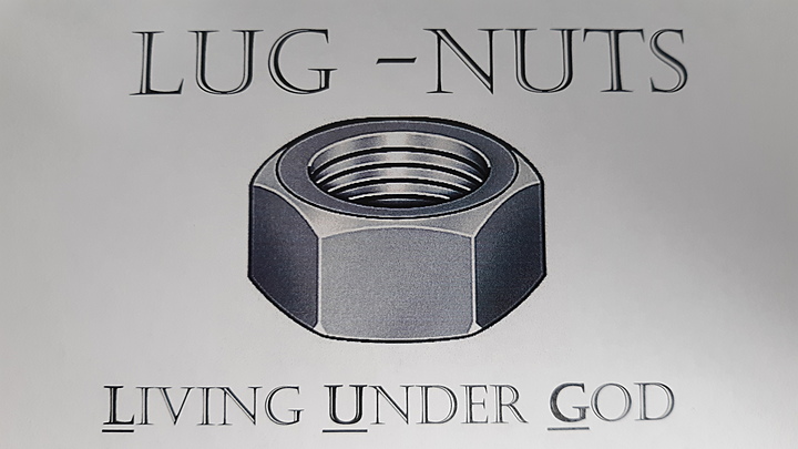 Logo for LUG (Living Under God)
