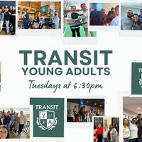 Logo for Transit Young Adults (Tuesdays at 6:30pm)