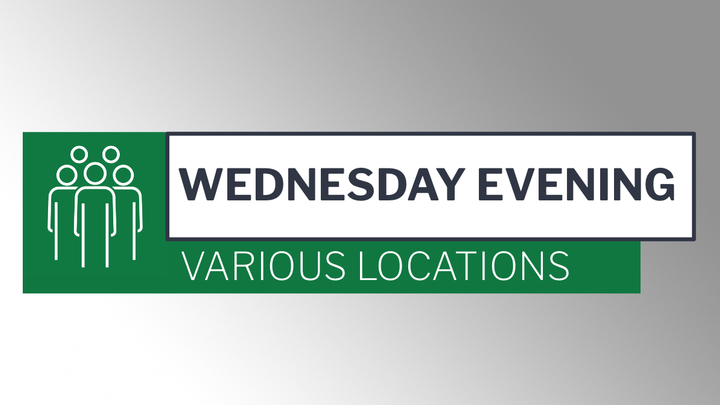 Logo for Wednesday Evening - Various Locations