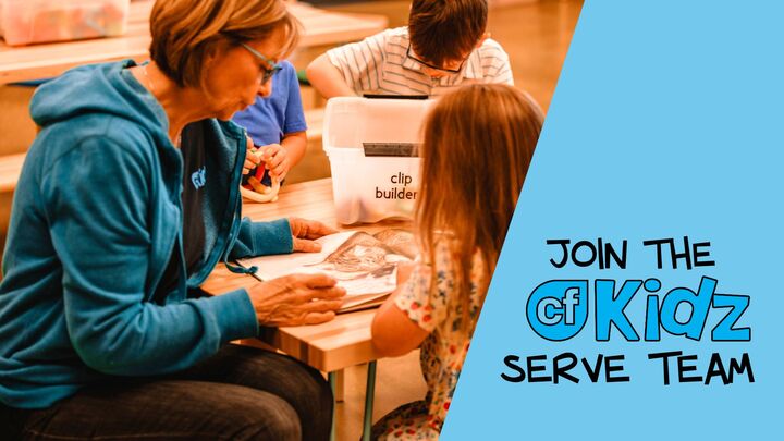 Logo for *Serve on Sundays | Kidz Volunteer