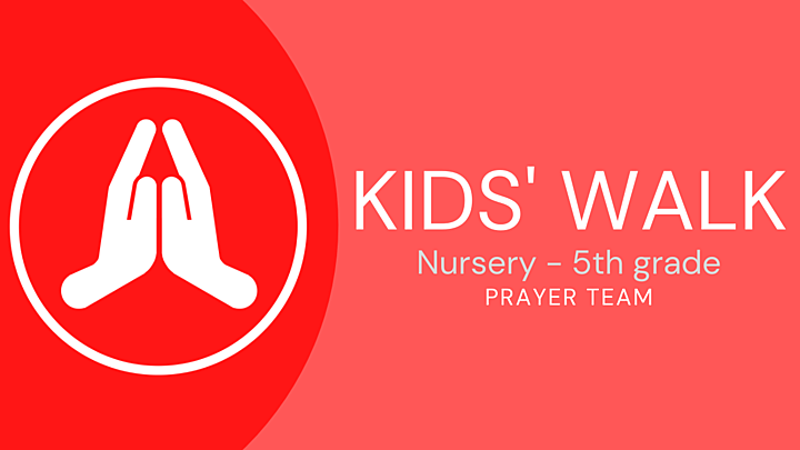 Logo for Kids' Walk Prayer Team