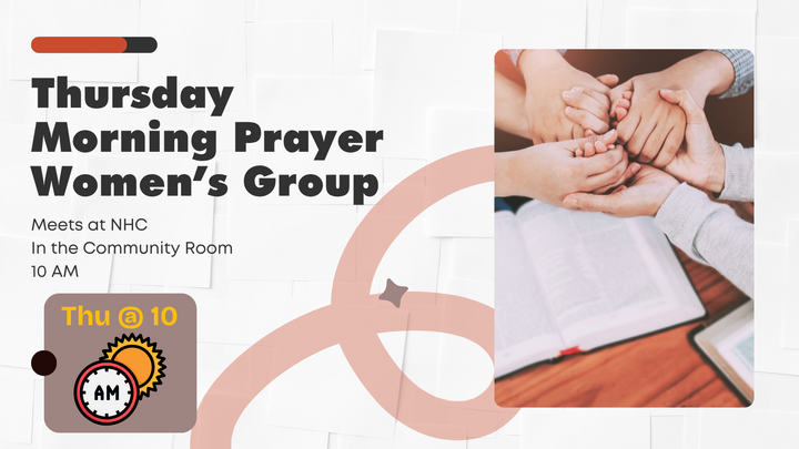 Logo for Thursday Morning Prayer for Women (Wallace)