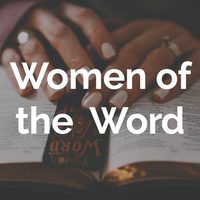 Logo for WOW (Women of the Word)