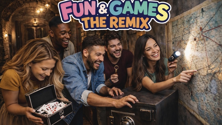 Logo for Fun & Games: The Remix