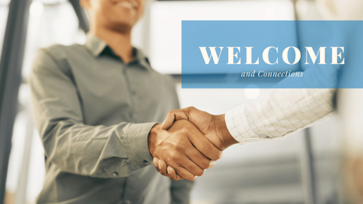 Logo for Welcome & Connections Ministry