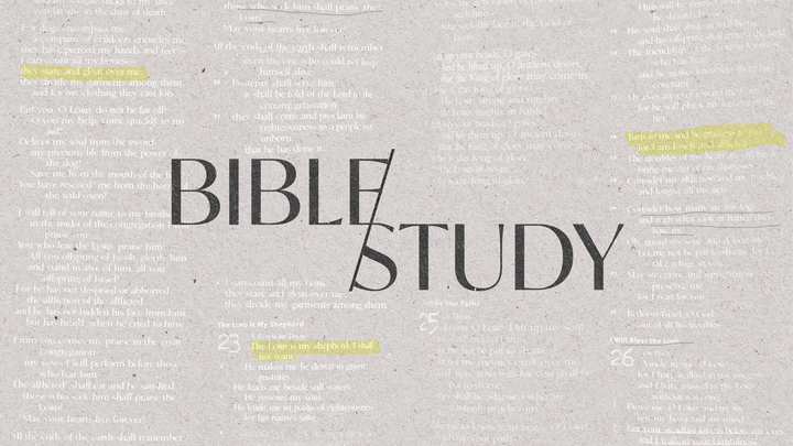 Logo for Saturday Men’s Bible Study