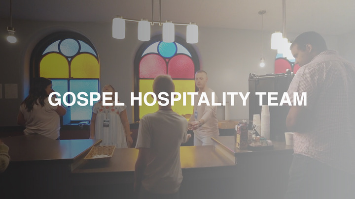 Logo for Gospel Hospitality/Greeter Team