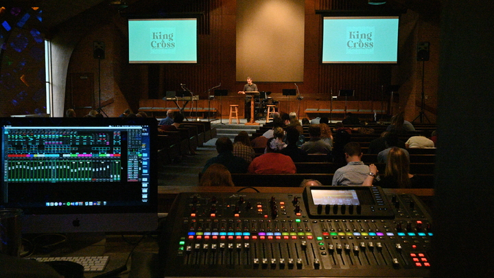 Logo for Audio Visual Team