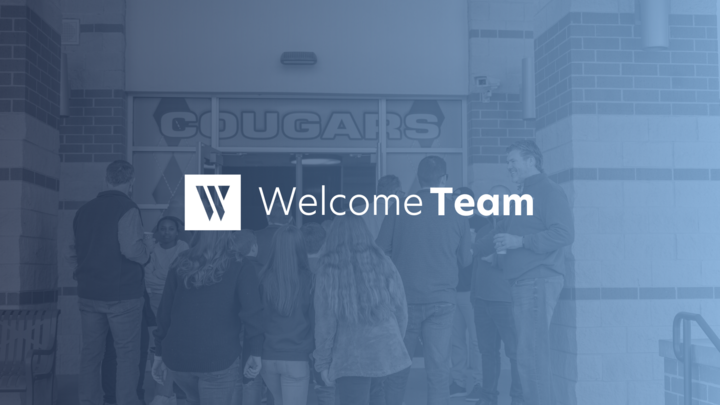 Logo for Welcome Team