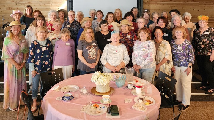 Logo for Madie Higgins and Patty Travis - Women's Lunch Group