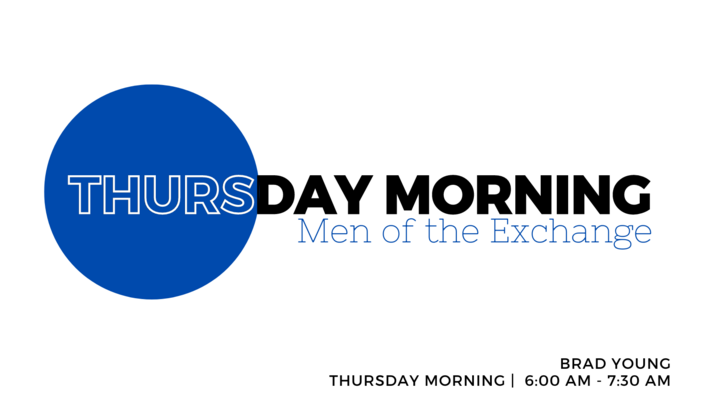 Logo for Thursday Morning - Men of the Exchange