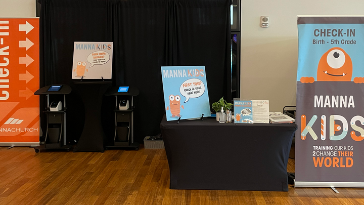 Logo for MannaKids Family Connection Team