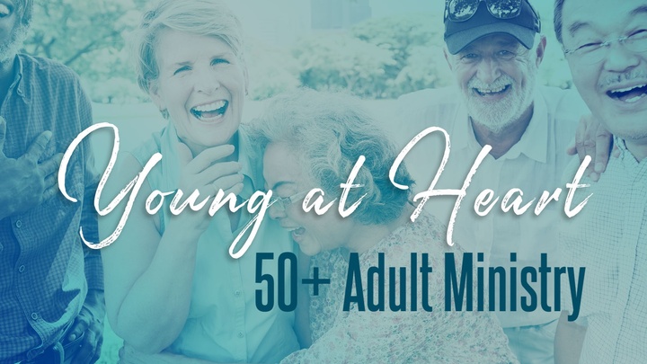Logo for Young at Heart: 50+ Ministry
