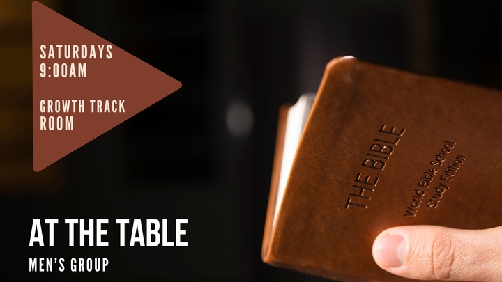 Logo for Men's Group - At The Table