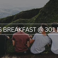Logo for Men's Breakfast at 301 Diner