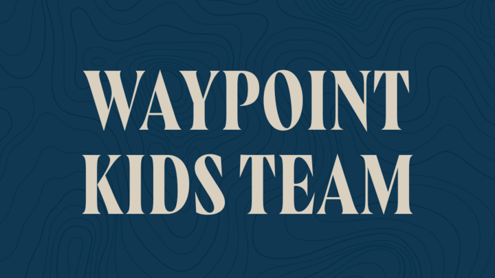 Logo for Waypoint Kids Team