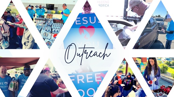 Logo for Outreach Ministry: Food Distribution Team