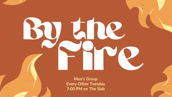 Logo for Around the Fire Men's Group