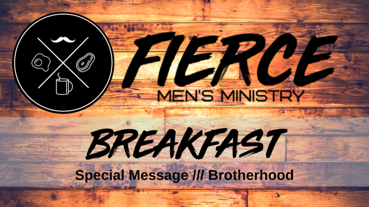 Logo for Be Fierce Men's Breakfast