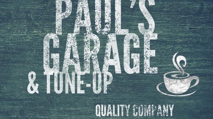 Logo for Paul's Garage and Tune Up