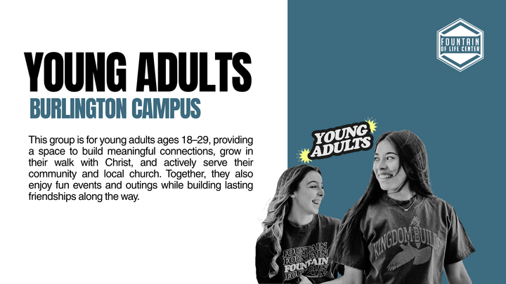 Logo for Young Adults - Ages 18-29